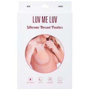 LUV ME LUV Silicone Breast Pasties – Reusable Nude Lift Pads